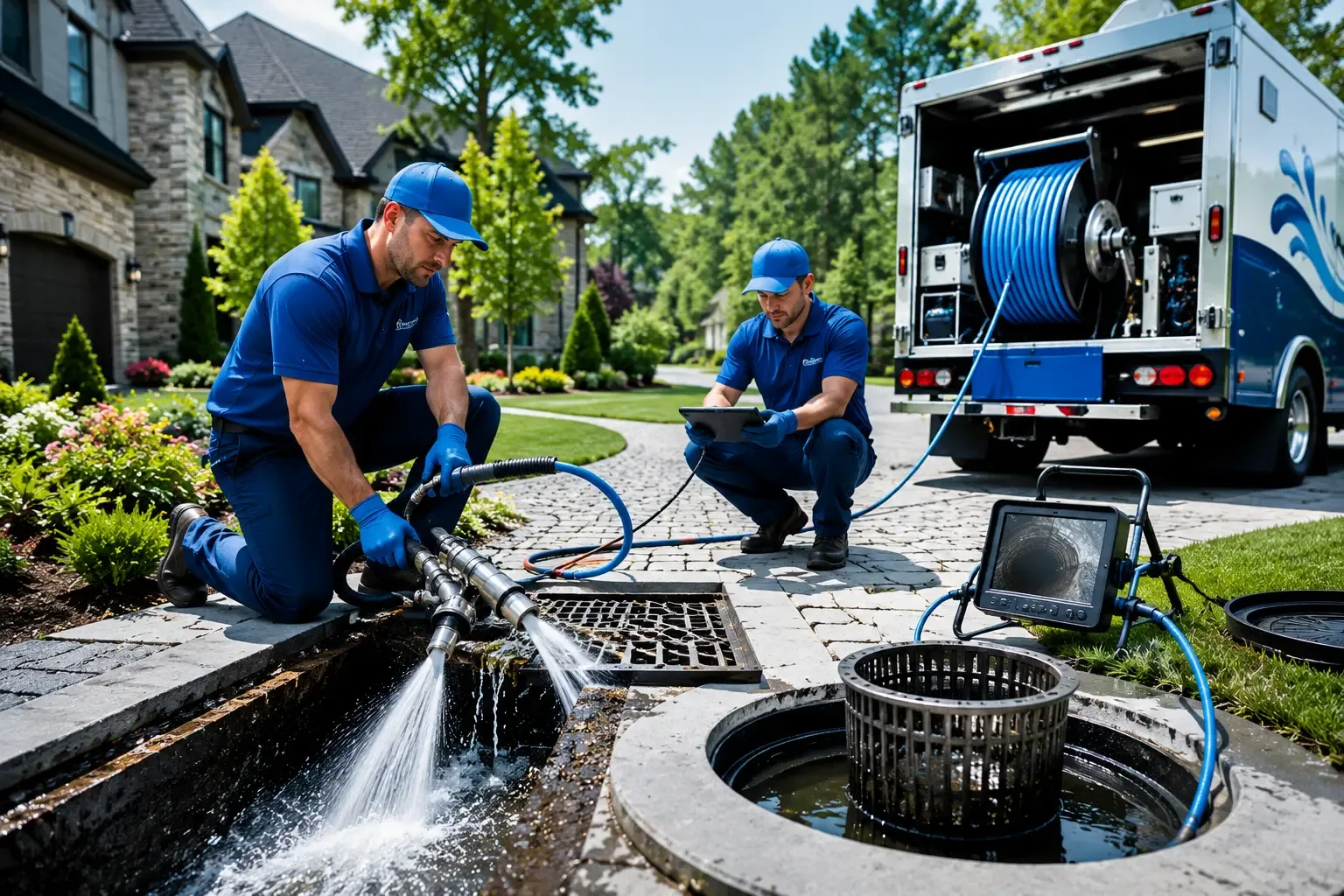 Local outdoor drain cleaning professionals in Drakesville, IA